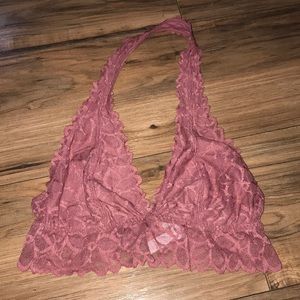 Pink Victoria’s Secret dusty pink bralette